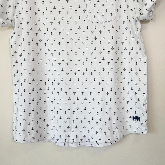 🌟✨2 for $30✨🌟 HELLY HANSEN | NAUTICAL PRINT SHORT  SLEEVE TEE - Picture 4 of 10
